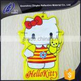 Wholesale From China Bag Reflective Accessories Rabbit Fur Pompon Ball Key Chain