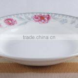 Ceramic Bulk Bone China Soup Plate/porcelain Dinner Set Plate thumbnail-1