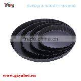 Non-stick Aluminum Cake Decoration Hard Anodized Tart Pan/ Pizza Pan thumbnail-2