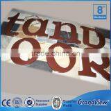 Golden Paint Stainless Steel Waterproof LED Backlit Letter Sign thumbnail-6