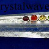 Crystal Quartz Tower Chakra Healing Stick With Merkaba thumbnail-1