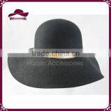 Wide Brim Floppy Style With Metal Decoration Felt Hat thumbnail-2