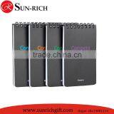 2015 New Products Black Hardcover Spiral Journal With Square Grid Printing Cheap Price Wholesale thumbnail-2