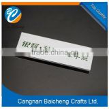 high fashion design rectangle name badge / safety pin on name tag for your successful business / office employee