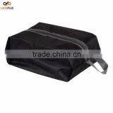 Luckiplus Portable Waterproof Nylon Travel Shoe Bags Black thumbnail-6