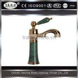 unique style antique faucet bronze brass basin sink mixer hot and cold water taps single handle single hole faucet
