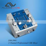 USB Mixer audio interface 20 Hz-20kHz DM-200U USB mixer