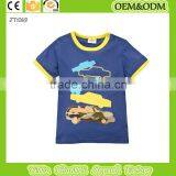 2015 Canglan T-shirt Car t Shirt 100% Cotton t Shirt Price Organic Kids Baby Clothes Wholesale thumbnail-1