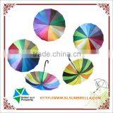 16 Ribs Rainbow Umbrella Made in China thumbnail-1