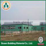 China prefabricated chicken green house modern design with steel structure in low cost for sale