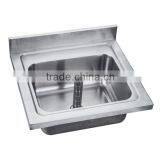 650*600*220 MM KITCHEN FULL STAINLESS STEEL SINK - UNDERMOUNT OR DROP IN thumbnail-1