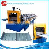 Automatic color steel sheet metal rolling used roller shutter roll forming machine