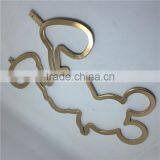 Mickey Mouse Logo in Gold Plating , Factory Direct Die Casting Mickey Design Metal Logo Cartoon Sign thumbnail-3