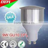 DSN/S-9 Spot Reflector 9 Watt GU10 CFL Energy Saving Light Bulb thumbnail-1