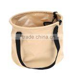 20L Folding Car Water Wash Bucket Outdoor Portable Fishing Bucket Collapsible Retractable Fishing Tackle With Hanging Mesh Bag C thumbnail-5