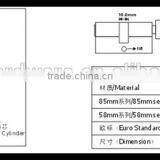 High Quality 70mm Euro Profile Cylinder Lock Door Cylinder Lock
