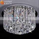 Crystal Ceiling Lamp Best K9 Crystal Iron Base Material Chrome Finshed Chandelier Ceiling Lamp for Bedroom Deco OM88444 thumbnail-5