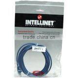 Intellinet Patch Cable, Cat6, UTP, 5', Blue