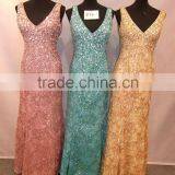 Sexy Sleeveless Deep V-neck Sequins Plus Size Rockabilly Dress thumbnail-4