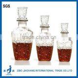 250ml Glass Whisky Bottle With Cork Lid thumbnail-1