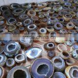 Wholeasle Natural Rainbow Quartz Crystal Geode for Home Decoration thumbnail-3