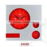 Home Decor Plastic Weather Station Table Clock thumbnail-2