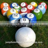 2016 New Inflatable Sports Game, Inflatable Snooker Football, Adults Inflatable Billiard Football Table thumbnail-2