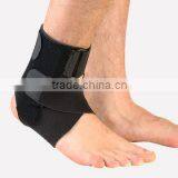 Black Neoprene Ankle Brace With Stays thumbnail-1