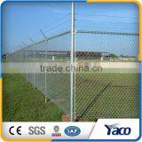 Long Work Life Factory Customized 2'' Hole Size Galvanized Chain Link Fence