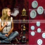 Silver Round Shishacharcoal thumbnail-2