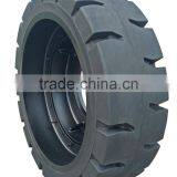 Solid Tire for Reach Stackers Container Forklift Truck Tire 18.00-25 thumbnail-3