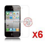 6X Matte Screen Protector Cover for Apple IPhone 4S 4G 4 thumbnail-1