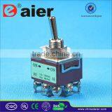 KN-302 ON-ON 2-way Toggle Switch 3PDT 220v Toggle Switch