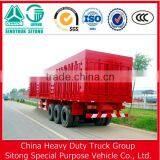 Enclosed Box Semi-Trailer/Curtin Side Trailer For 20-60 Tons Heavy Duty Transport thumbnail-3