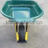 120L Large Capacity Poly Bucket Wheelbarrow WB8606P thumbnail-3
