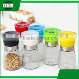 Multipurpose Glass Manual Spice Bottle Jar Pepper Grinder Grater Mill thumbnail-4