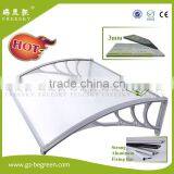 Diy Easy-to-fit Plastic Frame Aluminum Bracket Polycatbonate Awning Outdoot Canopy thumbnail-6