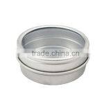 Round Aluminium Tin