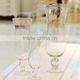 Home Wedding Table Decor High Transparent Flower Arranging Glass Containers thumbnail-3
