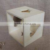 Handmade Cheap Unfinished Empty Wooden Gift Box Without Lid thumbnail-5
