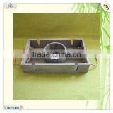 Great Quality Antique Grids Round Hole Compartment Wooden Tray thumbnail-1