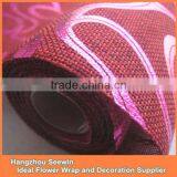 New Design Polyester Printing Jute Fabric thumbnail-1