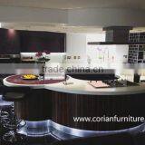 Modern Design Solid Surface Home Bar Counter , Artificial Stone Bar Counter thumbnail-1