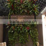 Home and Outdoor Decoration Synthetic Cheap Artificial Vertical Green Grass Wall E08 04R18 thumbnail-1