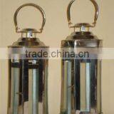 Decorative Metal Candle Lantern,Silver Metal Lanterns,Designer Metal Lanterns thumbnail-1