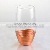 High Quality Cooper Deco Wine Glass Set for Dinner thumbnail-5
