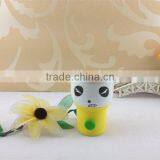 Porcelain Coffee Cup With Wood Lid thumbnail-1