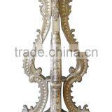 MM-1454-02 Antique Decorative Wedding Flower Standers in Sliver Finish