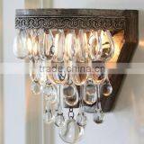 American Rustic Vintage Style Wrought Iron Wall Lamp Design - BF07-80114 thumbnail-1