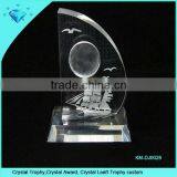 K9 Crystal Trophy Award Custom Crystal Leaft Trophy Award thumbnail-1